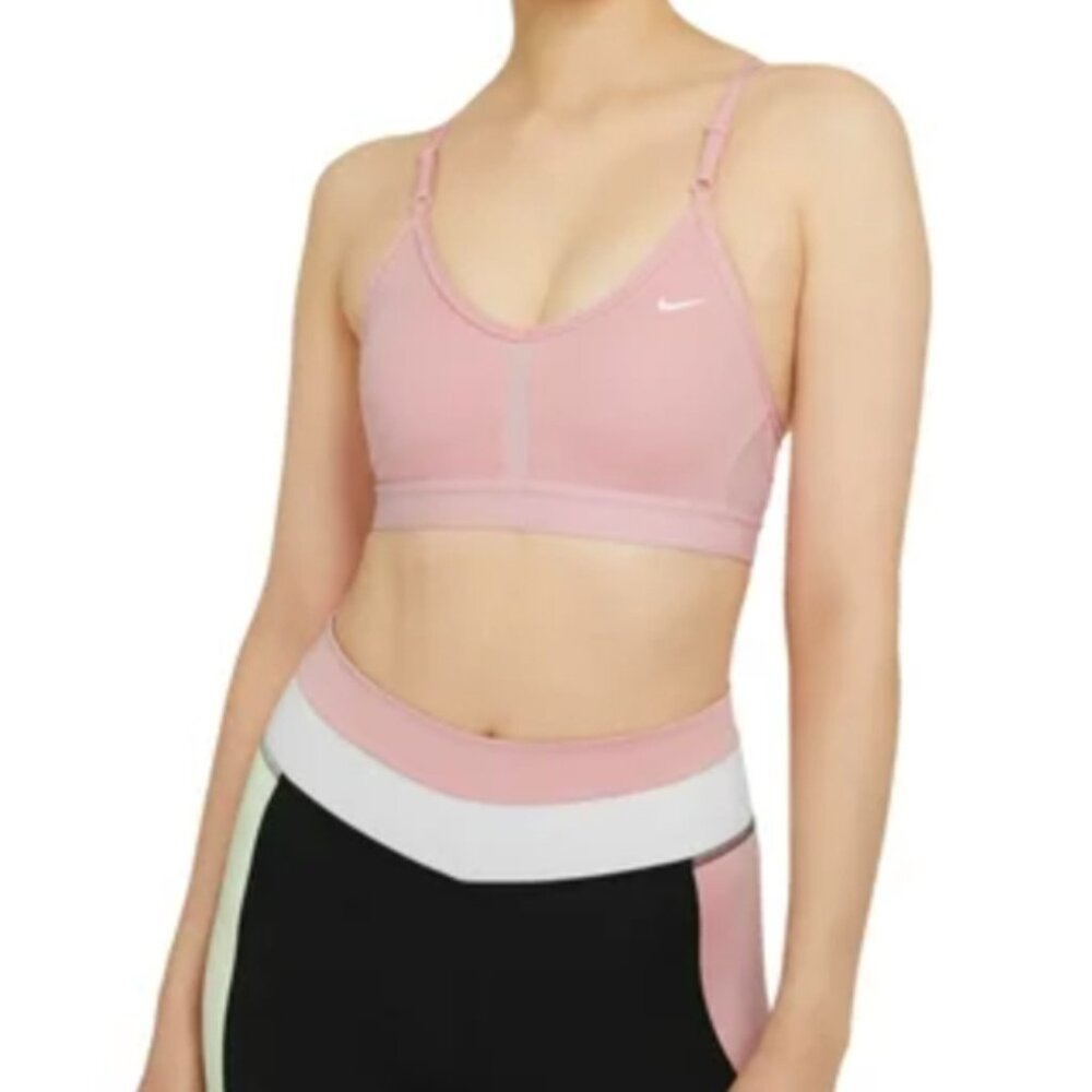 Nike Women’s Dri-Fit Pink Sports Bra